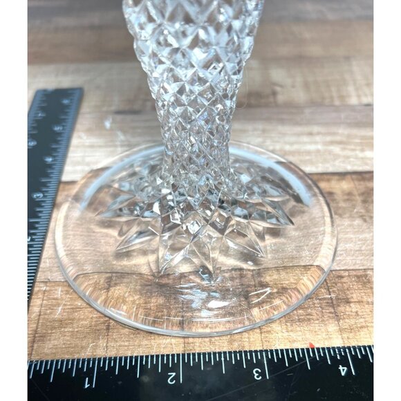 Celery Vase EAPG Diamond & Fan Pattern Vintage - Picture 5 of 6